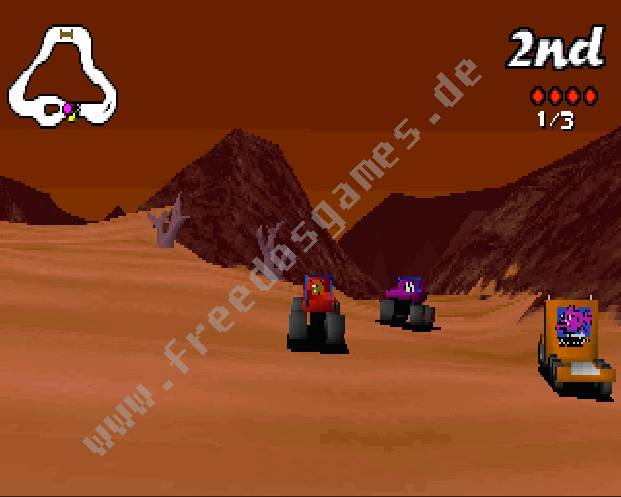 Big Red Racing – Screenshot Big Red Racing – Screenshot