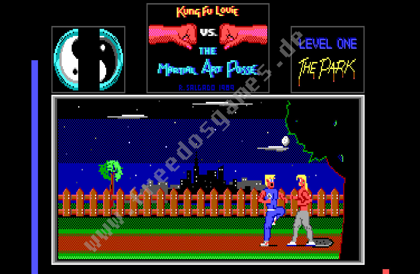 Kung Fu Louie vs. The Martial Art Posse – Screenshot Kung Fu Louie vs. The Martial Art Posse – Screenshot
