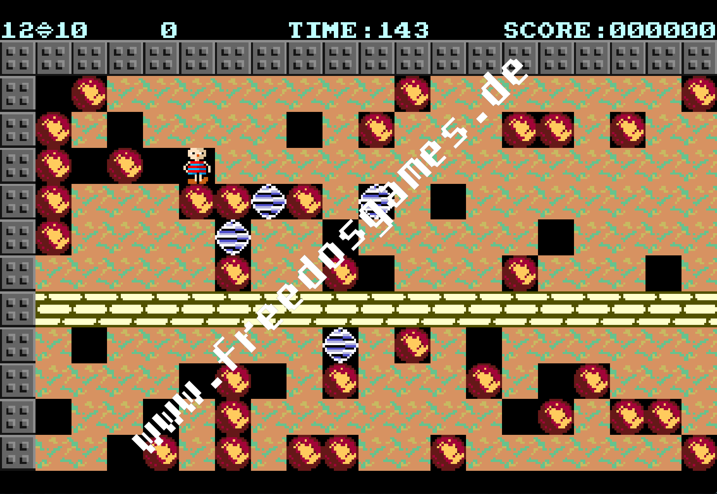 Boulder Dash – Screenshot