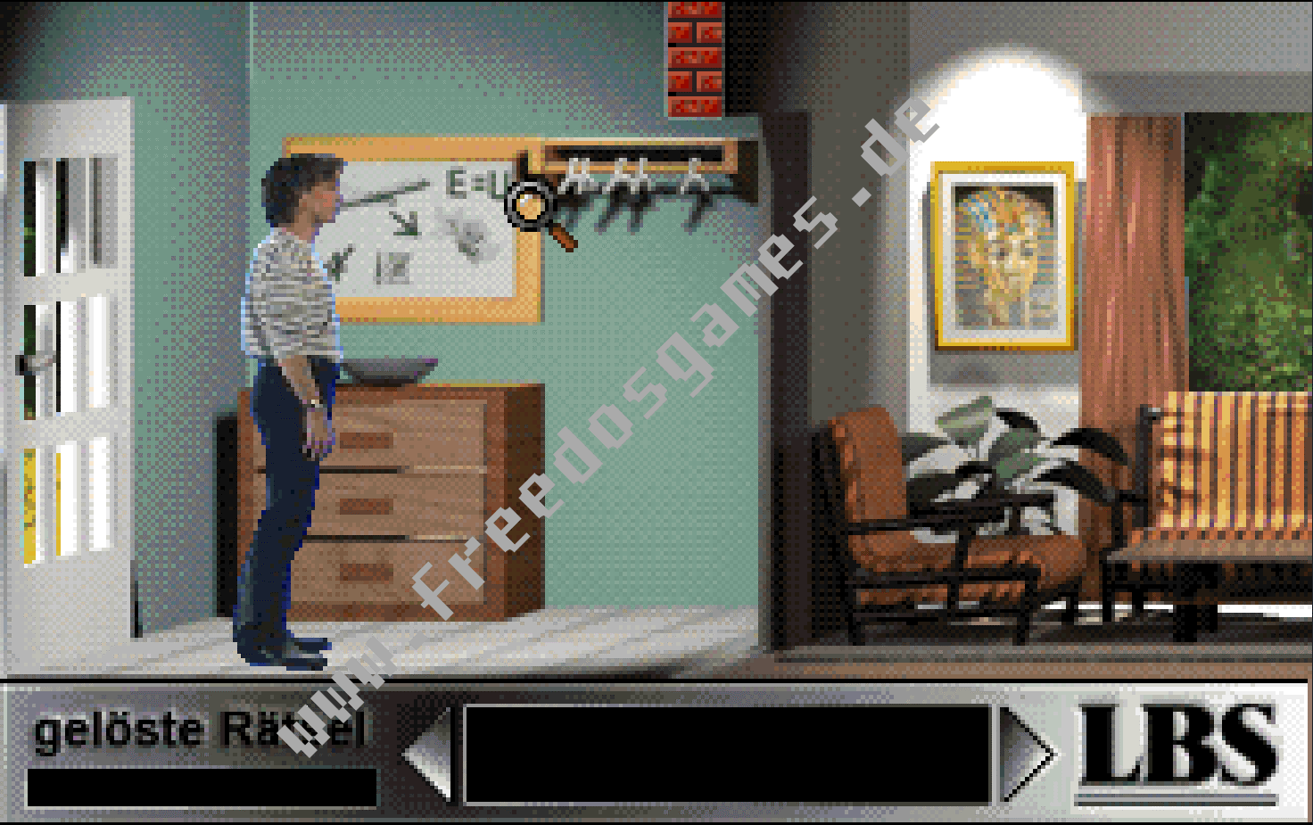 Das Haus der Rätsel – Screenshot