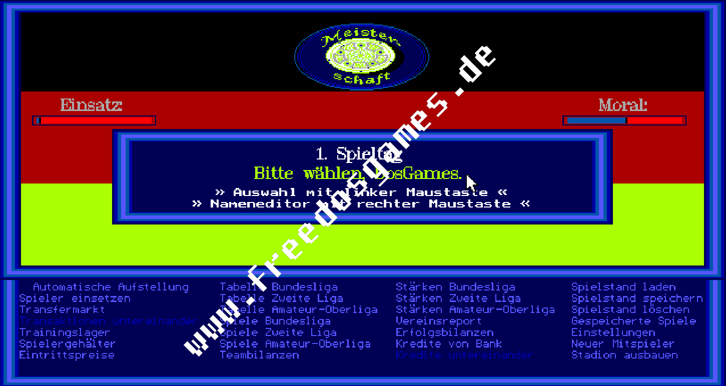 Bundesliga Manager – Vorschau