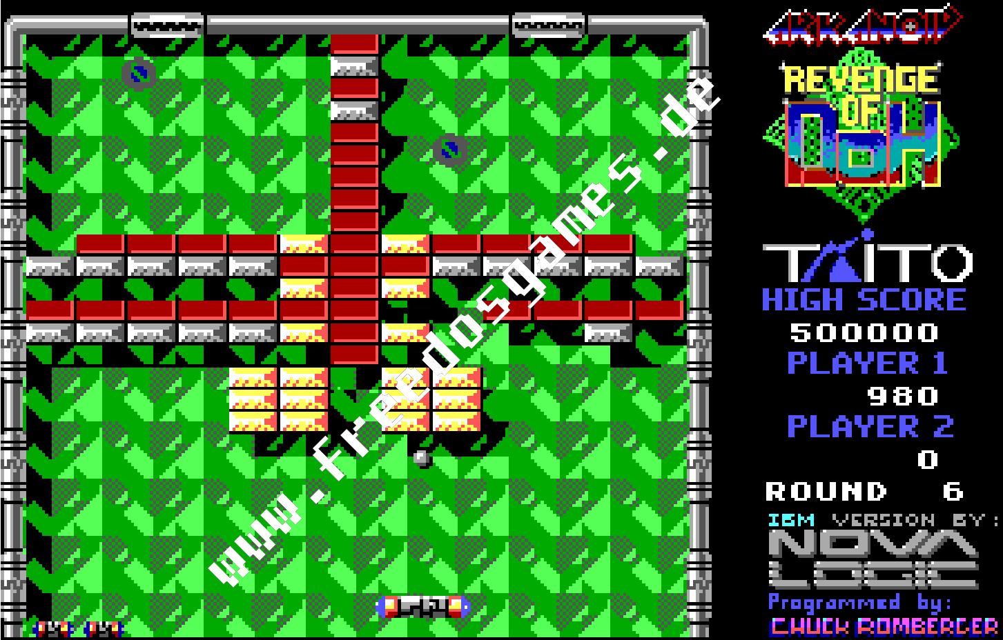 Arkanoid 2 - Revenge of Doh – Screenshot